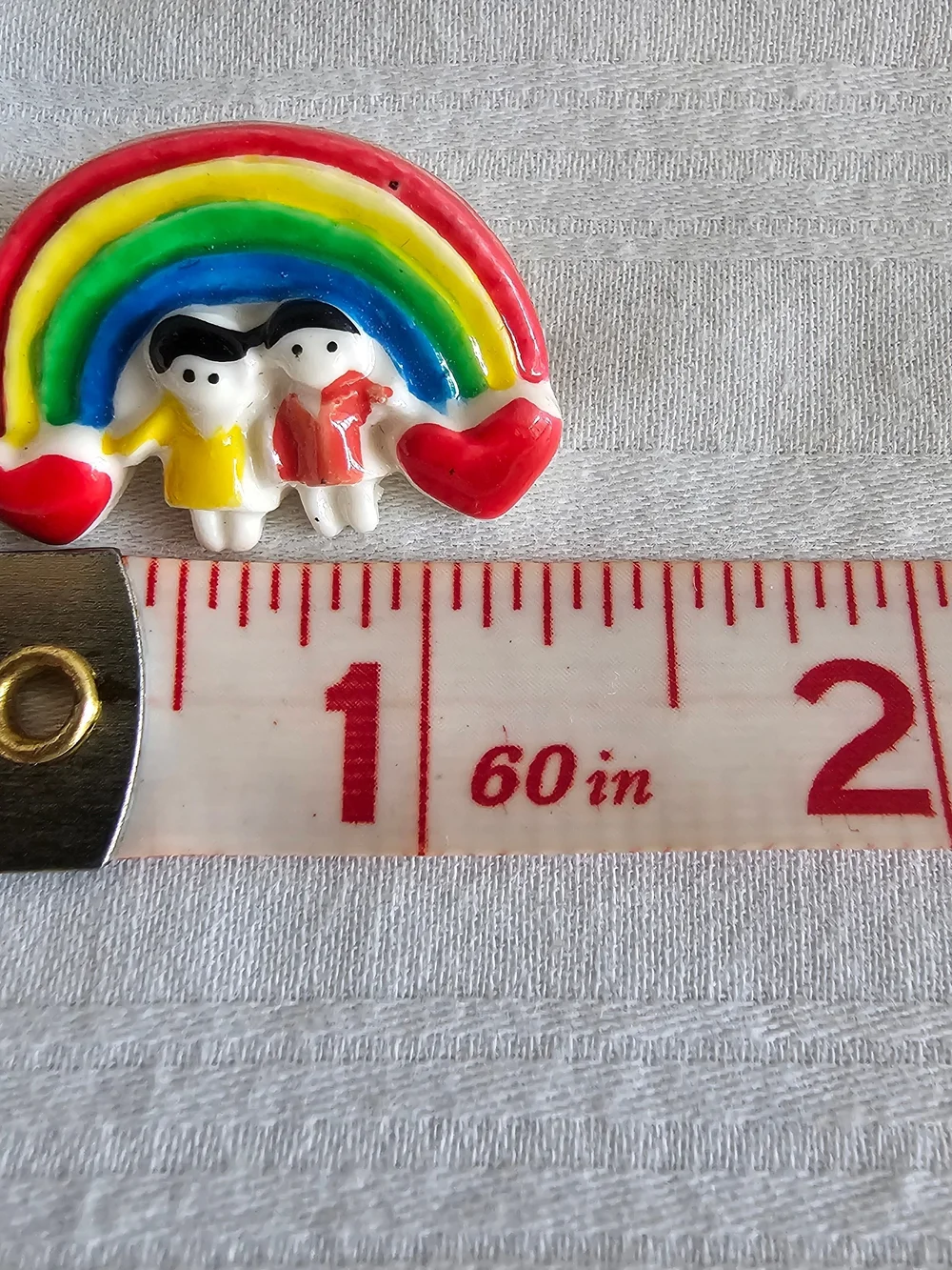 Brooch pin set - Unicorn, Rainbow heart & Pink Sunglasses - Multicolor